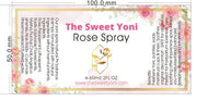 Sweet Yoni Kewchie Rose Spray The Sweet Yoni