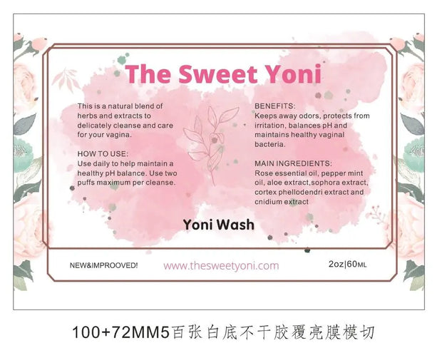 The Sweet Yoni Mint Natural Organic Foam Wash the-sweet-yoni-537e